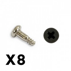FTX OUTBACK MINI 3.0 BUTTON HEAD METRIC HEX SCREW 2X6 (8PC)