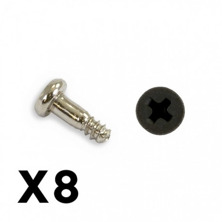 FTX OUTBACK MINI 3.0 BUTTON HEAD METRIC HEX SCREW 2X6 (8PC)