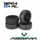 ABSIMA SLICK WHEEL SET 15 SPOKE (BLACK)