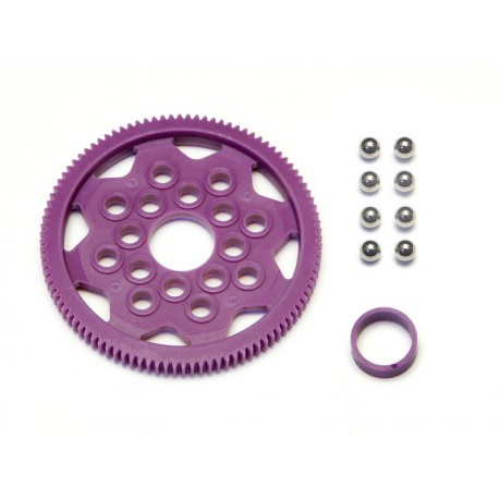 HPI SPUR GEAR 100 TOOTH (64 PITCH/0.4M w/3.2mm BALLS)