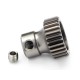 HPI PINION GEAR 28 TOOTH ALUMINUM (64 PITCH/0.4M)