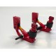 Carson  1:14 3-Axle Stanchion Trailer, new susp.