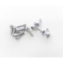 METSAFIL SOCKET HEAD SCREW, M2X6, INOX (10PCS)