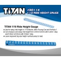 TITAN 1/10 ON ROAD GALGA PARA LA ALTURA DE CHASSIS