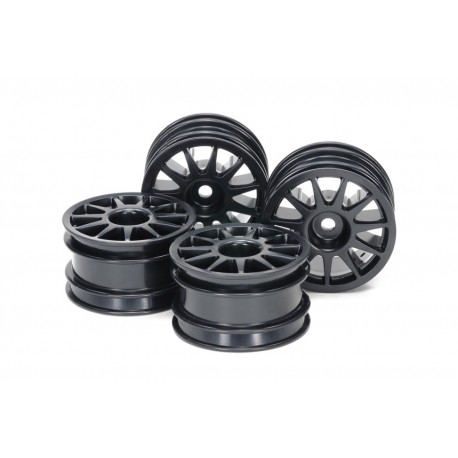 TAMIYA M-CHASSIS 11-SPOKE WHEELS Black/4Pcs