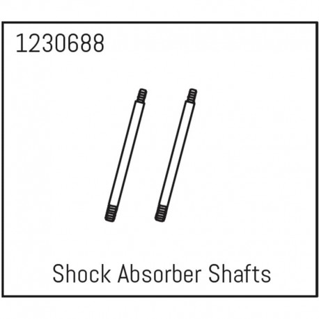 ABSIMA SHOCK ABSORBER SHAFT - KHAMBA