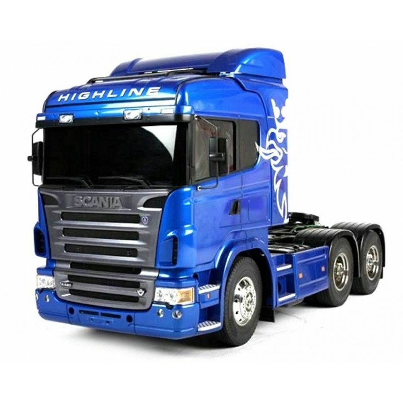[ジャンク] タミヤScania R620 6X4 HIGHLINE&トレーラー Tamiya Scania R620 6x4 Highline (pre-painted) - Tienda RC