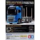 Tamiya 1:14 RC XB Volvo FH16 Timber truck assembled, painted full option