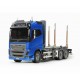 Tamiya 1:14 RC XB Volvo FH16 Timber truck assembled, painted full option