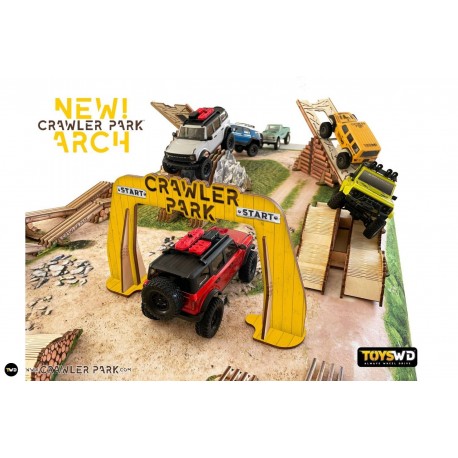 START / FINISH ARCH RC CRAWLER PARK CIRCUIT 1/24