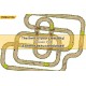 3x Curvas De Rocas Para Circuito 1/24 1/18 RC Crawler Park