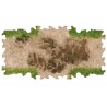 2x Cruces Con Charco De Agua Para Circuito 1/24 1/18 RC Crawler Park