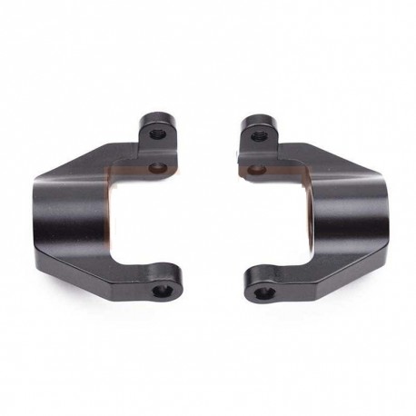 YEAH RACING ALUMINUM FRONT KNUCKLE ARM (BK) FOR TAMIYA AVANTE 2011 / EGRESS / VQS 2020