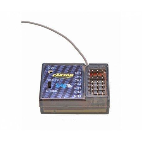 CARSON RECEIVER REFLEX WHEEL LCD 7 CHANNEL