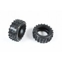 TAMIYA BLOCK-SPIKE REAR TIRES