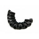 SCREW SOCKET HEAD HEX M3X6 STEEL BLACK (10PCS)