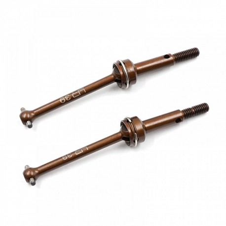 YEAH RACING STEEL SPRING REAR UNIVERSAL SHAFT FOR TAMIYA XV-01