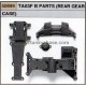 TAMIYA TA03F B PARTS (GREY) (REAR GEAR CASE)