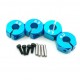 HEXAGONOS DE RUEDA ALUMINIO 6.0 BLUE