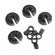 HOBBYTECH BB SHOCK BOTTOM HOLDER BALL ENDS