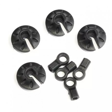 HOBBYTECH BB SHOCK BOTTOM HOLDER BALL ENDS