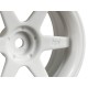 HPI TE37 WHEEL 26MM WHITE (6MM OFFSET)