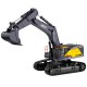 EXCAVADORA HUINA 1592 1/14 MODELO VOLVO SEMI METALICA 2,4GHZ