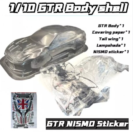 GWOLVES RACING GTR R35 NISMO BODY CLEAR