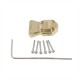 RCPARTS AXIAL SCX24 BRASS DIFFERENTIAL COVER