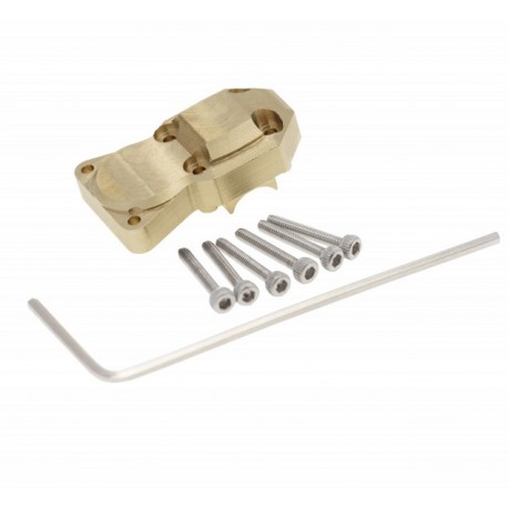 RCPARTS AXIAL SCX24 BRASS DIFFERENTIAL COVER