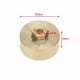 AXIAL SCX24 6MM BRASS WHEEL WEIGHT WITH HEX ADAPTOR AND DRIVE SHAFTS (4PCS)