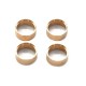 AXIAL SCX24 BRASS RINGS WHEEL WEIGHTS (4PCS)