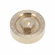 AXIAL SCX24 6MM BRASS WHEEL WEIGHT WITH HEX ADAPTOR (4PCS)