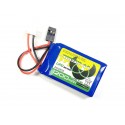 ABSIMA TX LiPo 2S 7.4V 1200mAh SC with Protect. (JR/FUT)