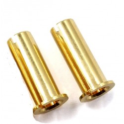 YEAH RACING 5MM TO 4MM BATTERY CONVERSION PLUG 4 PCS
