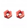 HOBBYTECH 2MM PIN REAR WHEEL ALUM ADAPTATOR