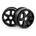 MAVERICK QuantumR Race Truck Wheel (Black/2pcs)