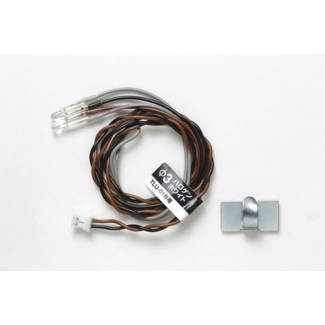 TAMIYA LED 3MM HAL WHITE TLU