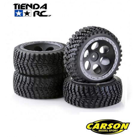 CARSON 1/10 BUGGY WHEEL DESERT (4)