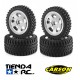 CARSON 1/10 2WD ALL-TERRAIN BUGGY TIRES (2+2)