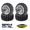 CARSON Beach tyre set, chrome (4) CV- 10B