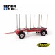 CARSON 1:14 2-axle stanchion-trailer Riedler