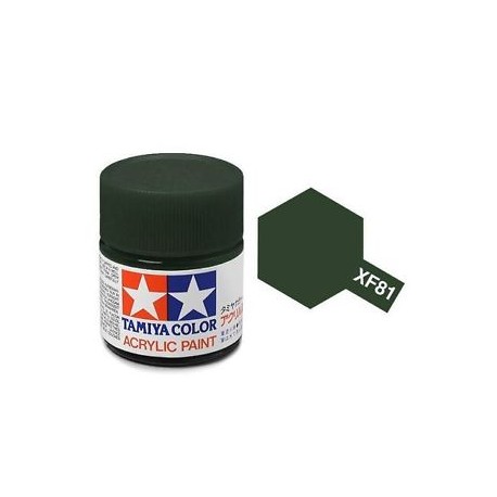 TAMIYA XF81 RAF VERDE OSCURO 2 MATE