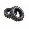 TAMIYA BLOCK-SPIKE FRONT TIRES