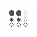 TAMIYA HUB NUTS FOR DUAL WHEELS Black/2Pcs