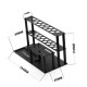 RCPARTS SOPORTE HERRAMIENTAS CON BANDEJA TORNILOS NEGRA 194X110X89MM