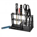 RCPARTS SOPORTE HERRAMIENTAS CON BANDEJA TORNILOS NEGRA 194X110X89MM