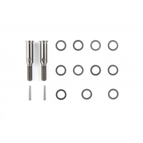 TAMIYA REIN. FREEWHEEL AXLE SET M-Chassis