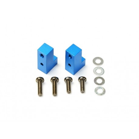 TAMIYA DT02 ALUMINUM SERVO MOUNT 2Pcs