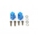 TAMIYA DT02 ALUMINUM SERVO MOUNT 2Pcs